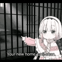 Anime Girl You Belong Here GIF