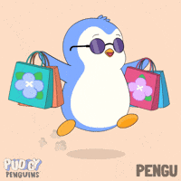 Shopping Spree GIF by Pudgy Penguins