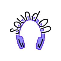 Gif Artist Listen Sticker