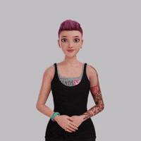 Avatar Gebärdensprache GIF by Sign Time - SiMAX
