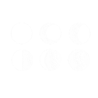 designonthemoon moon lunar lune moonphases Sticker