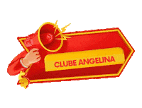 DeAngelina de angelina clube angelina super mercados angelina supermercados Sticker
