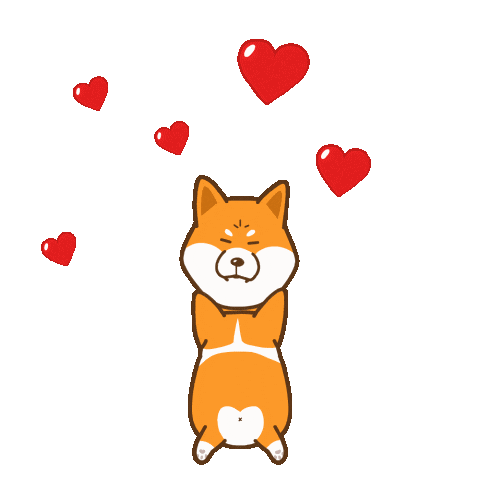 Corgi Shiba Sticker