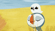 happy look of love GIF by Puffin Rock
