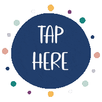 Tap Here Sticker by The Budget Mom, LLC.
