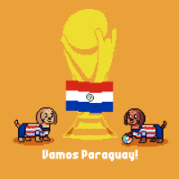 World Cup Paraguay GIF by HotDogs