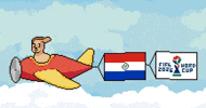 World Cup Flag GIF by HotDogs