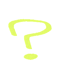 morgontidningen yellow question mark morgontidningen frågetecken Sticker