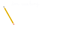 Writing Sticker by Heidi Fiedler