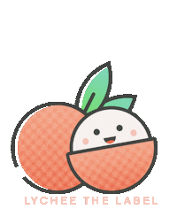 Sticker by Lychee the Label