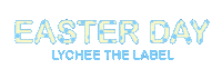 Easter Day Sticker by Lychee the Label