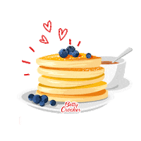 BettyCrockerIndia chill relax chocolate breakfast Sticker