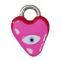 Heart Love Sticker by Carol Civre