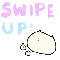 Cat Swipe Up Sticker