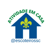 Atividadeemcasa Sticker by escoteirossc