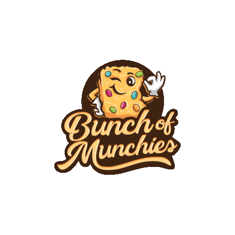 bunchofmunchies wink dessert munchies a-ok Sticker