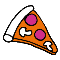 Food Pizza Sticker by Mixtvision Verlag