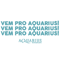 aquariusrestaurante_ restaurante aquarius goiania marista Sticker