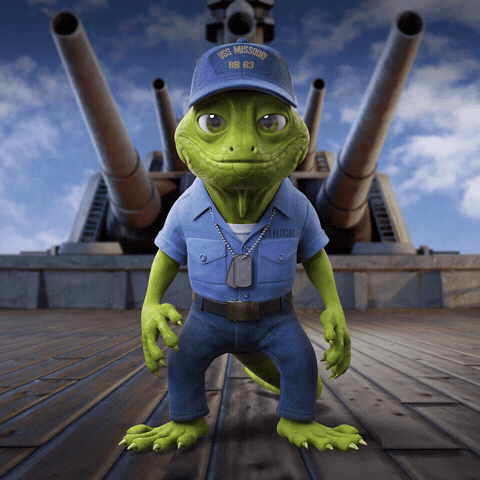 Chuck the Iguana Whoa