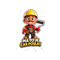 Beorol_shop beorol majstor alati ovotijezavršeno Sticker
