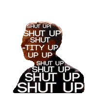 stfu STICKER by imoji