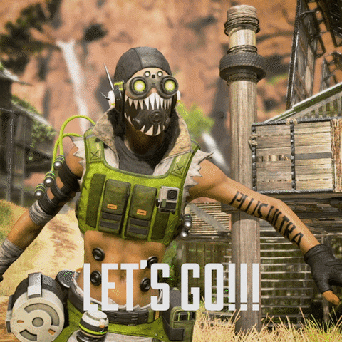 excited lets go GIF by Apex Legends