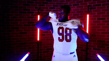 Flex Turner GIF by Richmond Spiders