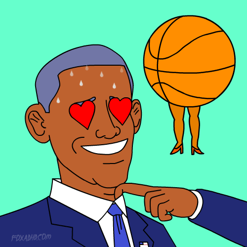 basketball artists on tumblr GIF by Animation Domination High-Def