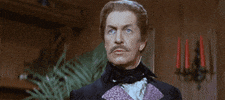 Shocked Vincent Price GIF