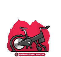 SweatTherapy burn sweat realryder sweatcycle Sticker