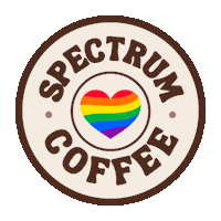 Pride Sticker by Spectrum Coffee