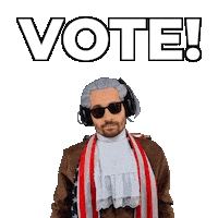 Voting Election Day Sticker