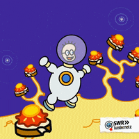 Happy Milky Way GIF by SWR Kindernetz