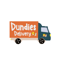 Dundies dog new post puppy shop now Sticker