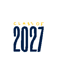 Allegheny 2027 Sticker by Allegheny College