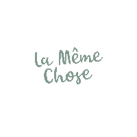 Handwriting Sticker by La Meme Chose