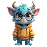 Cute Monster Sticker