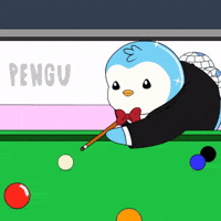 Mark Williams Ball GIF by Pudgy Penguins