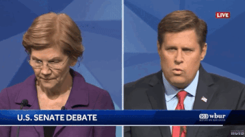 Elizabeth Warren Debate GIF