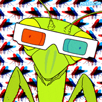 Praying Mantis 3D GIF by Animation Domination High-Def