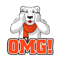 Polar Bears Sticker by Ohio Northern University