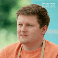 Josh Oops GIF by The Great British Bake Off