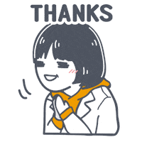Thanks Sticker