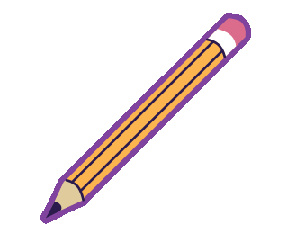 Pencil Sticker by ruculadigitalacademy
