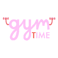Work Out Pink Sticker
