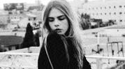 cold black and white GIF