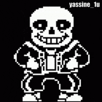yassine_1u dance undertale sans yassine1u GIF