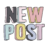 New Post Sticker