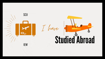 Santa Clara University Study Abroad GIF by SCU International Students and Scholars