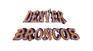 Denver Broncos Football Sticker by GIPHY Text